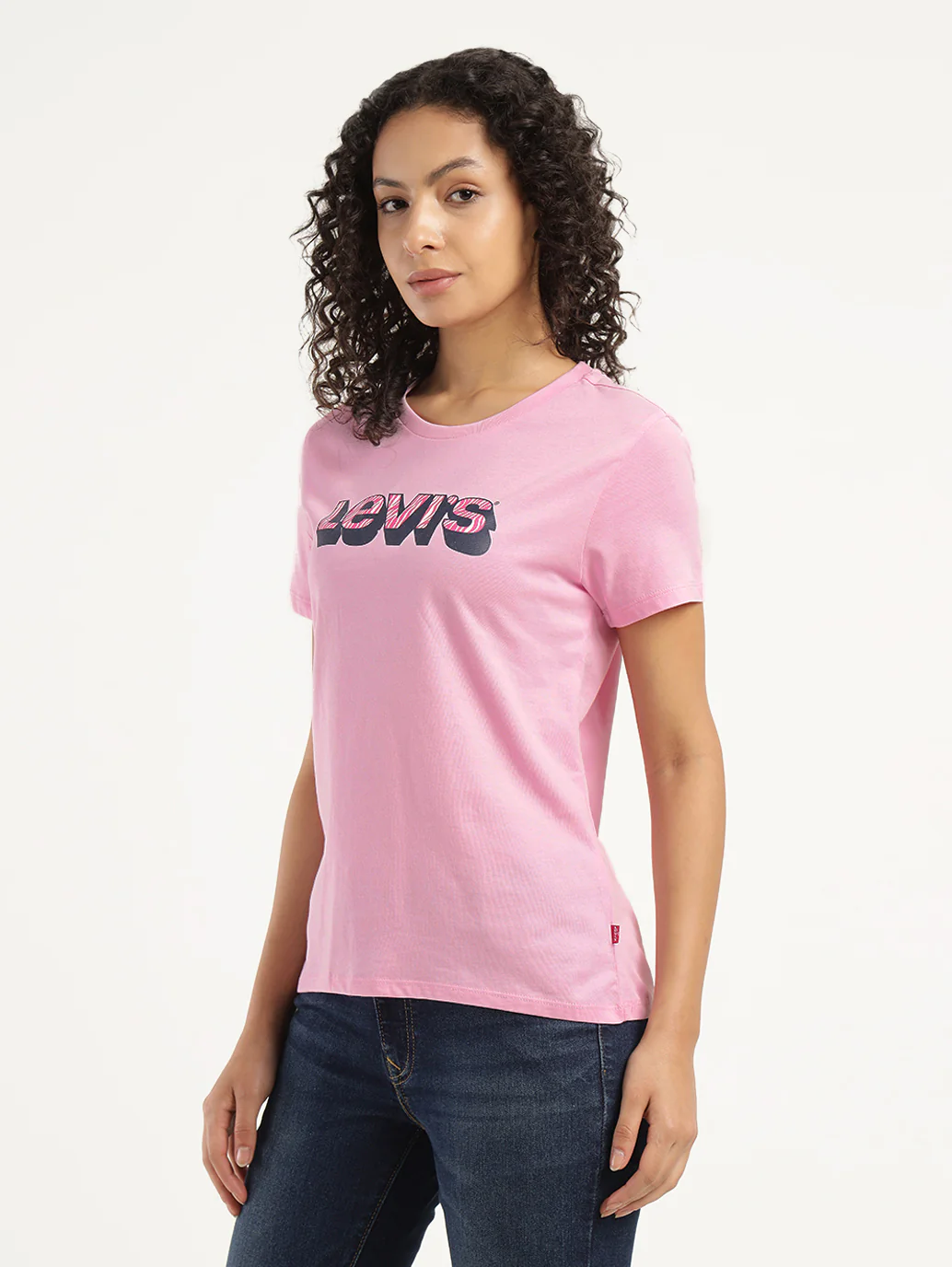 Women's Brand Logo Crew Neck T-Shirt - Image 5