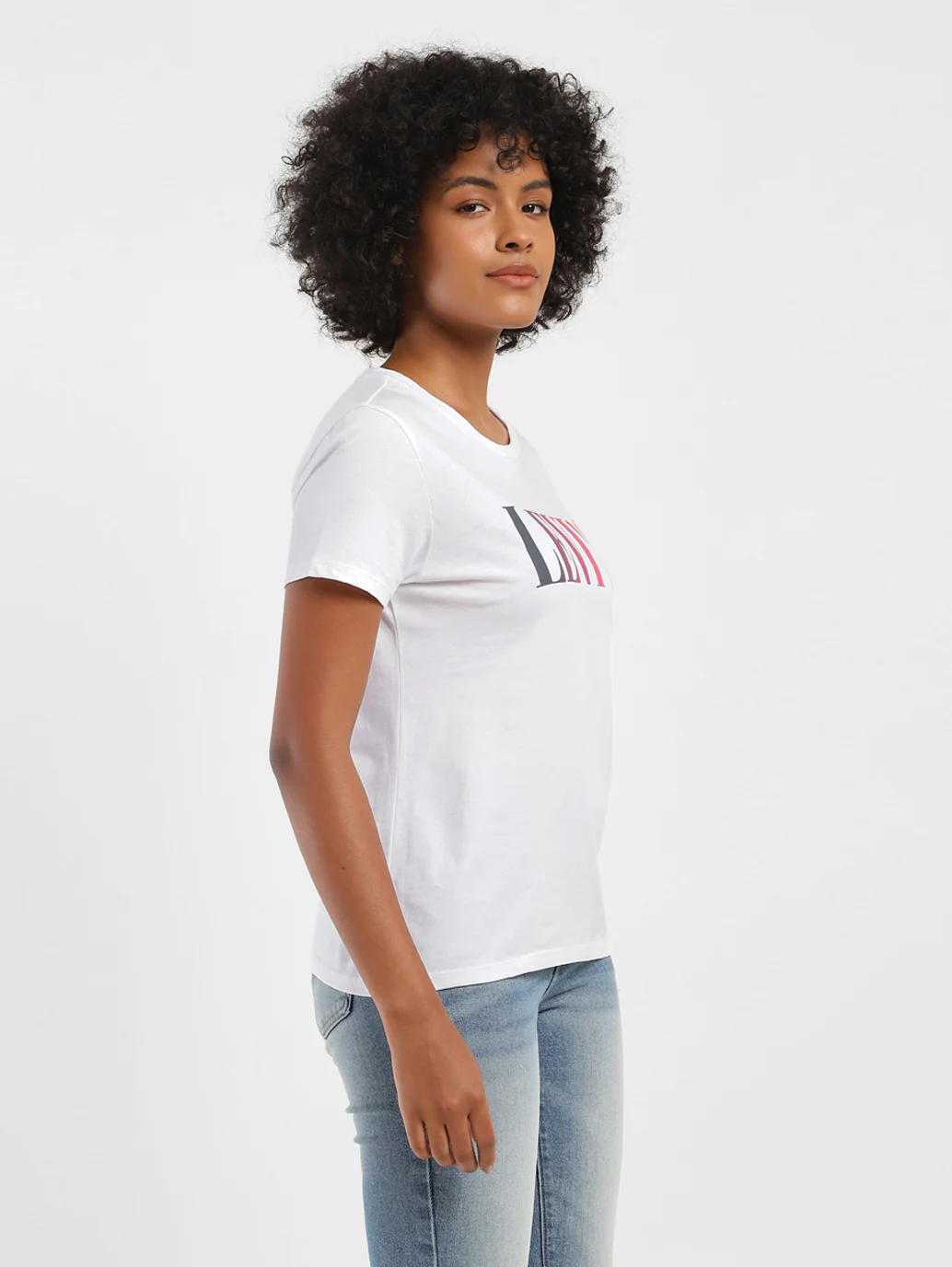 Women's Brand Logo Crew Neck T-Shirt - Image 2