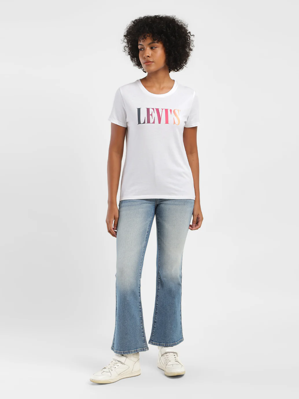 Women's Brand Logo Crew Neck T-Shirt - Image 5