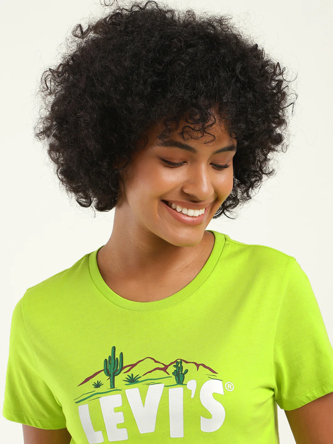 Women's Brand Logo Crew Neck T-Shirt - Image 4