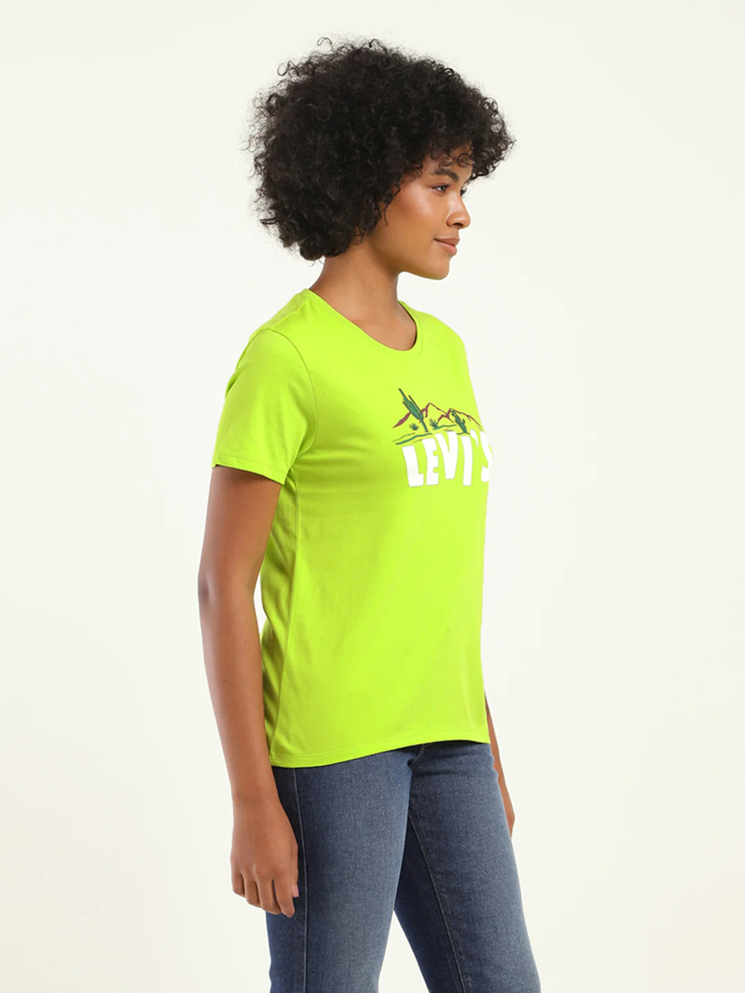 Women's Brand Logo Crew Neck T-Shirt - Image 5