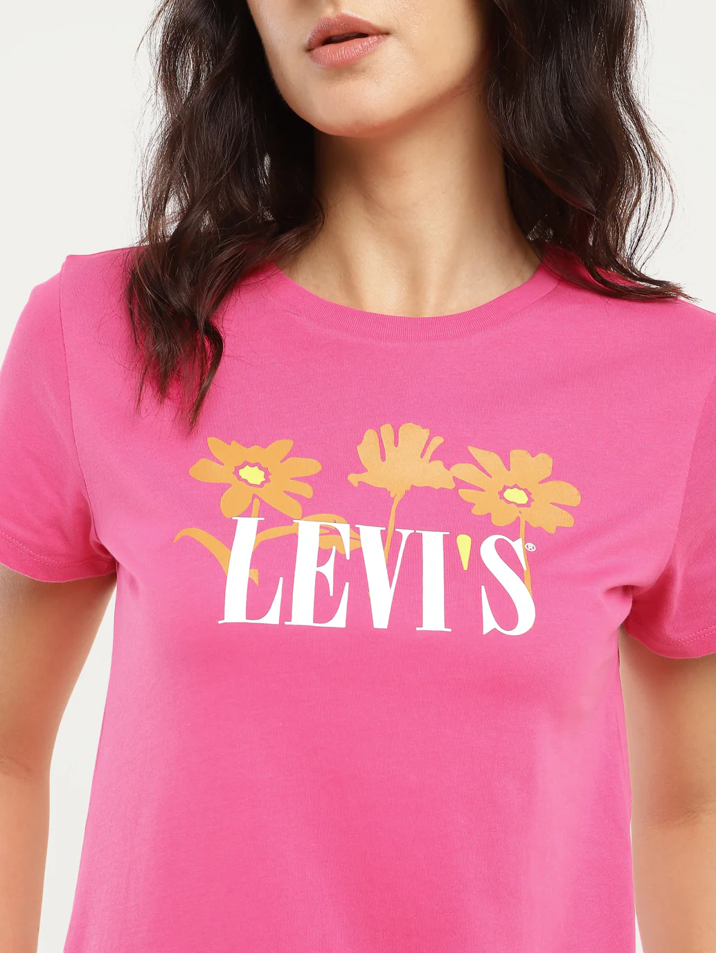 Women's Brand Logo Crew Neck T-Shirt - Image 3