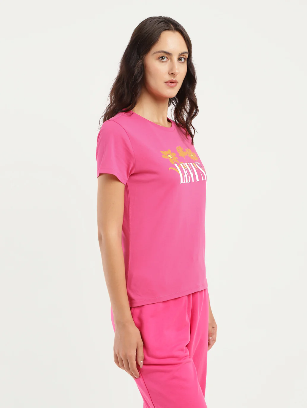 Women's Brand Logo Crew Neck T-Shirt - Image 4