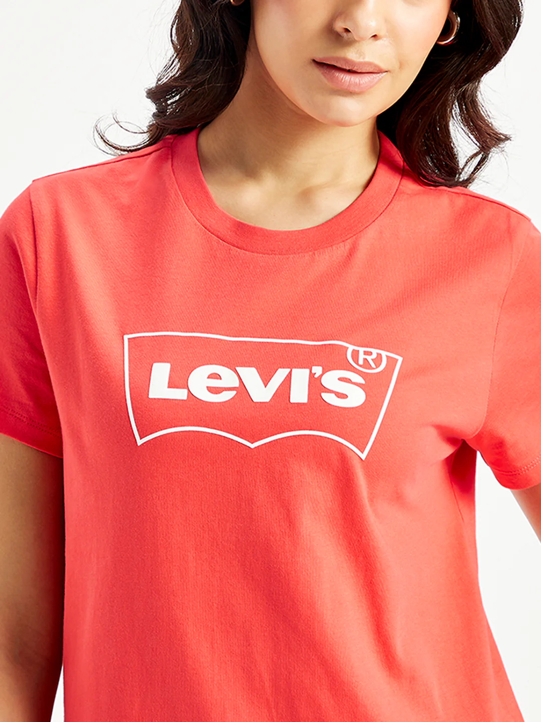 Women's Brand Logo Crew Neck T-shirt - Image 5