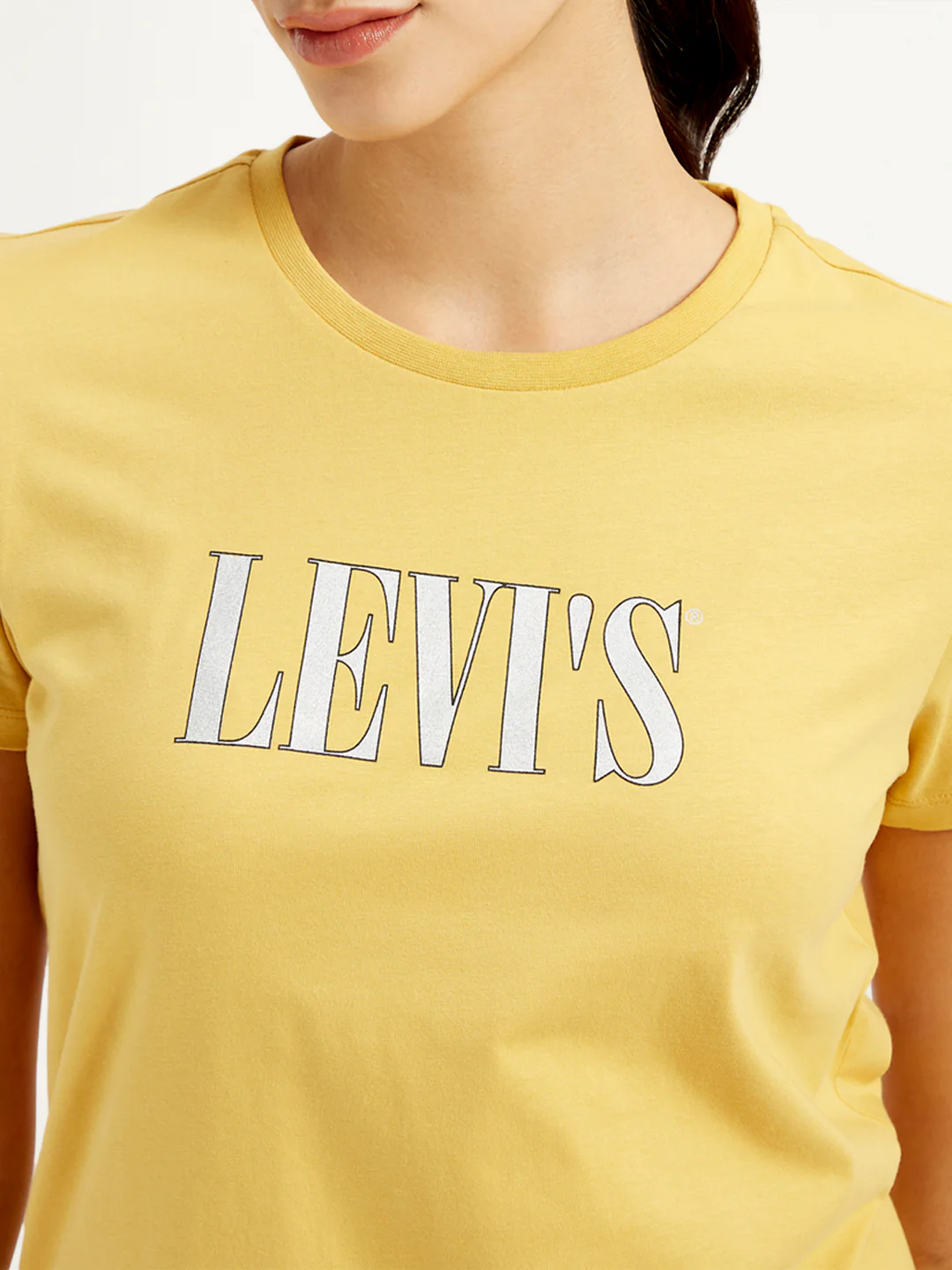 Women's Brand Logo Crew Neck T-Shirt - Image 5