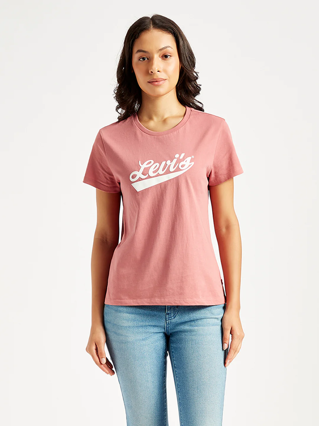 Women's Brand Logo Crew Neck T-shirt - Image 2