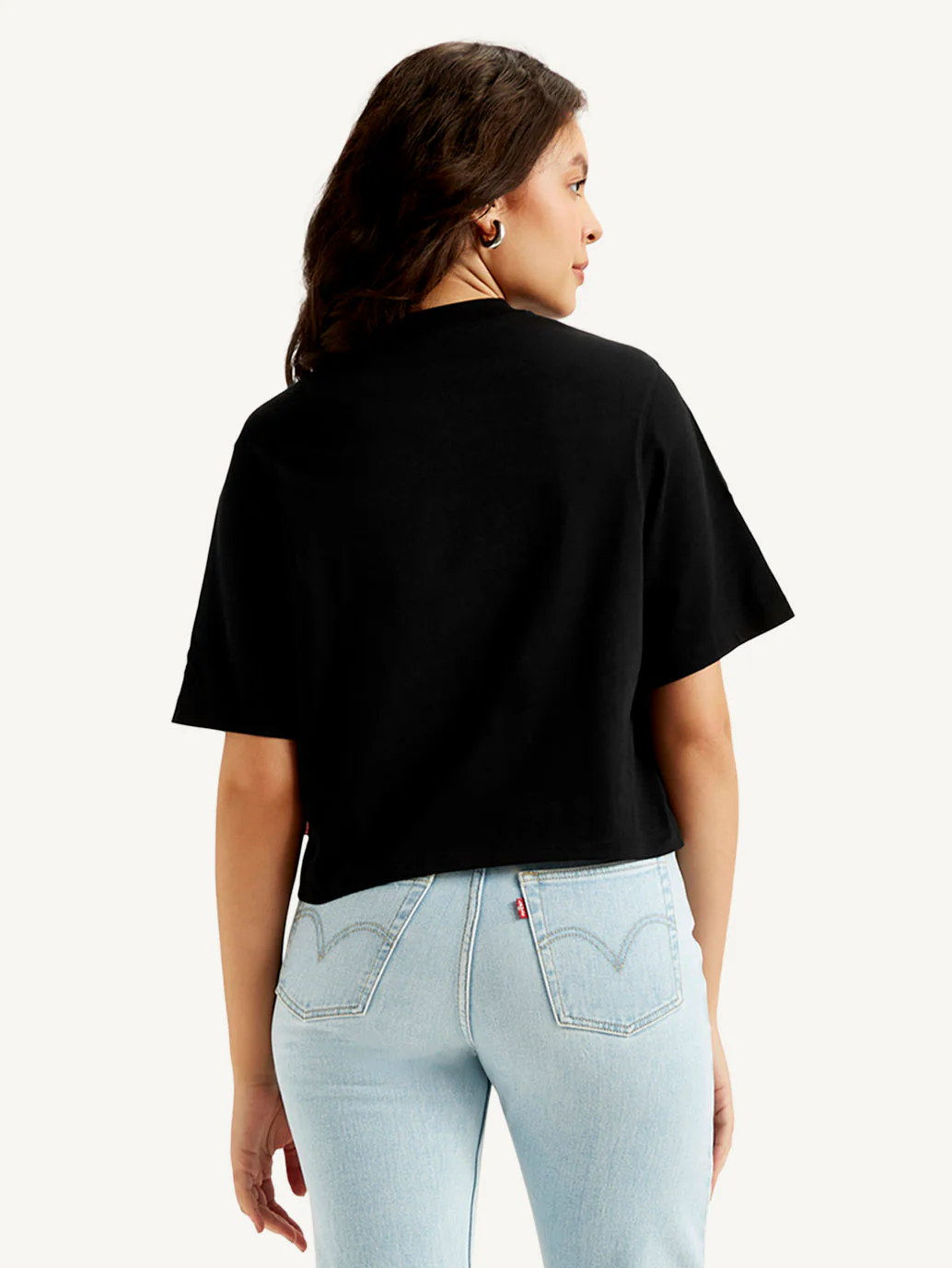 Women's Brand Logo Crew Neck T-shirt - Image 4