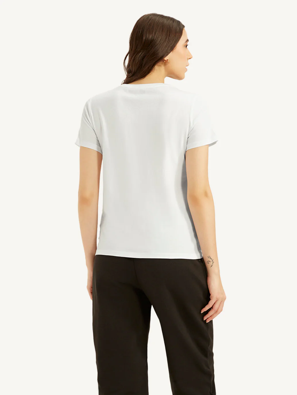 Women's Brand Logo Crew Neck T-Shirt - Image 3