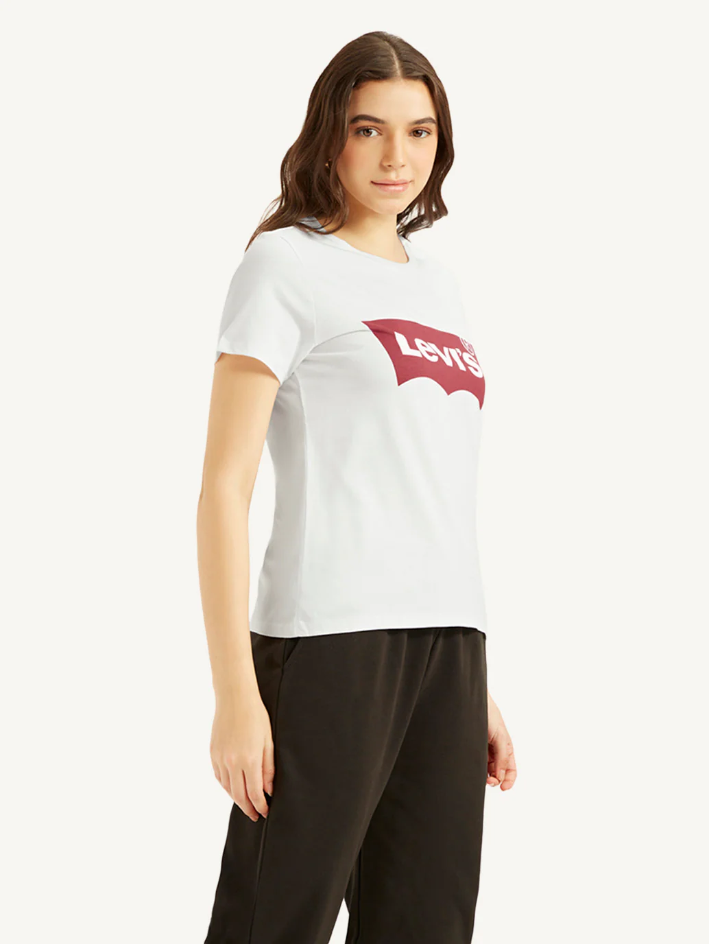 Women's Brand Logo Crew Neck T-Shirt - Image 4