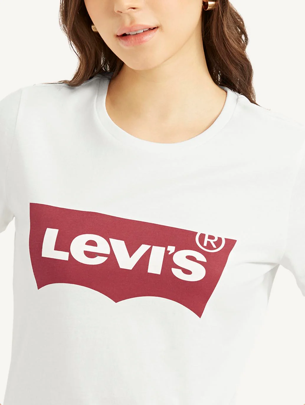 Women's Brand Logo Crew Neck T-Shirt - Image 5