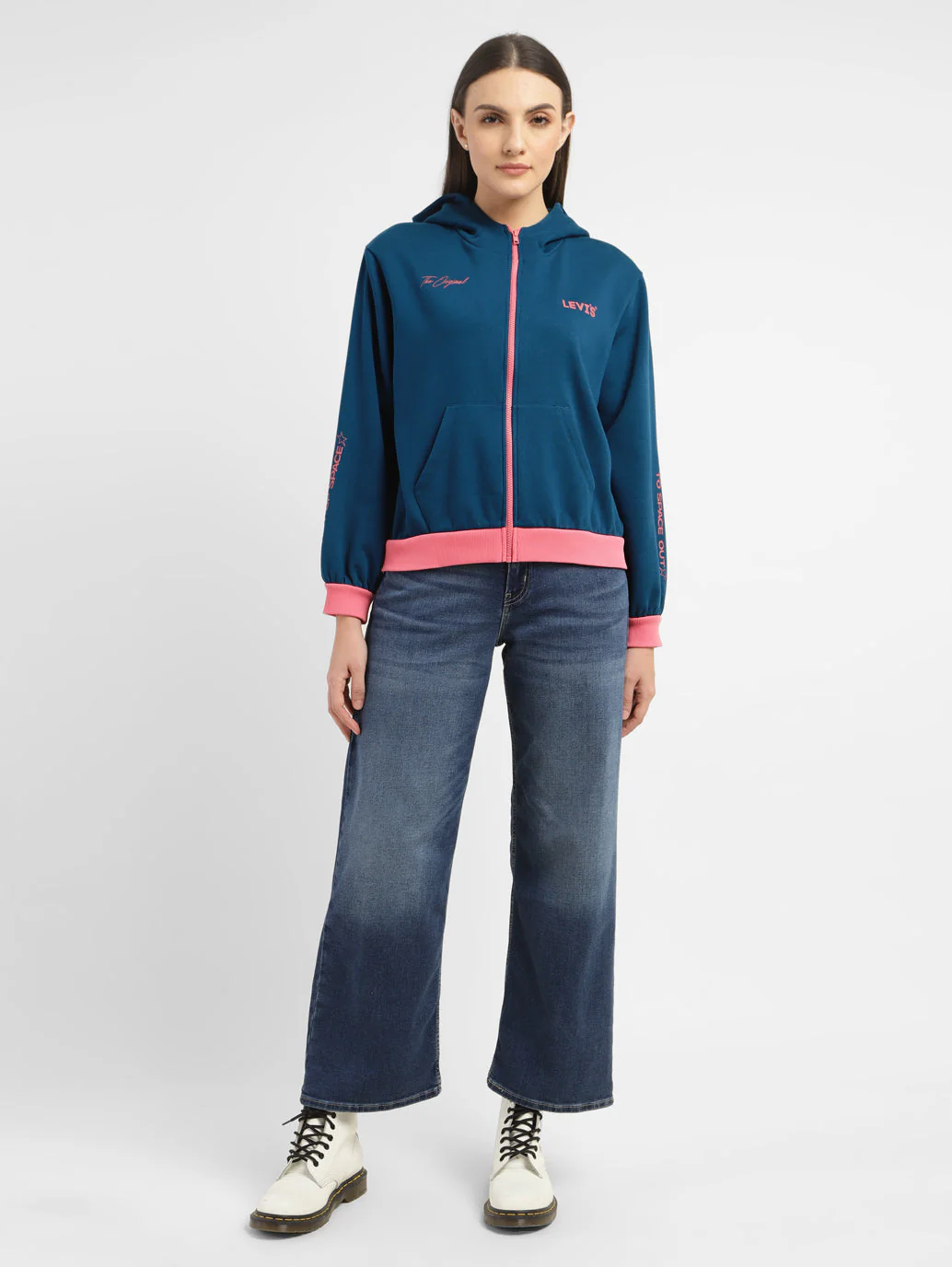 Women's Printed Hooded Sweatshirt - Image 6