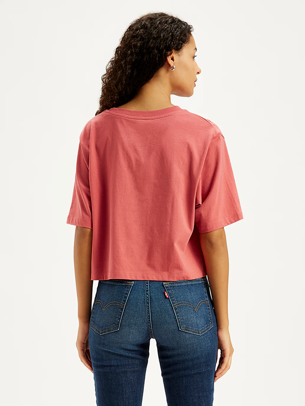 Women's Brand Logo Loose Fit T-Shirt - Image 4