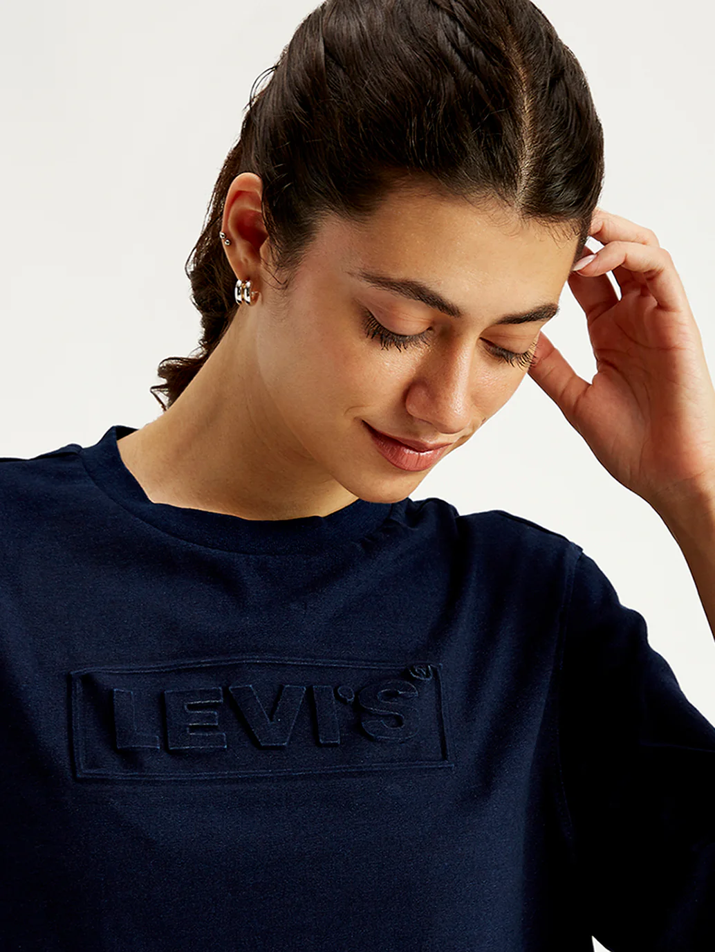 Women's Brand Logo Loose Fit T-Shirt - Image 6