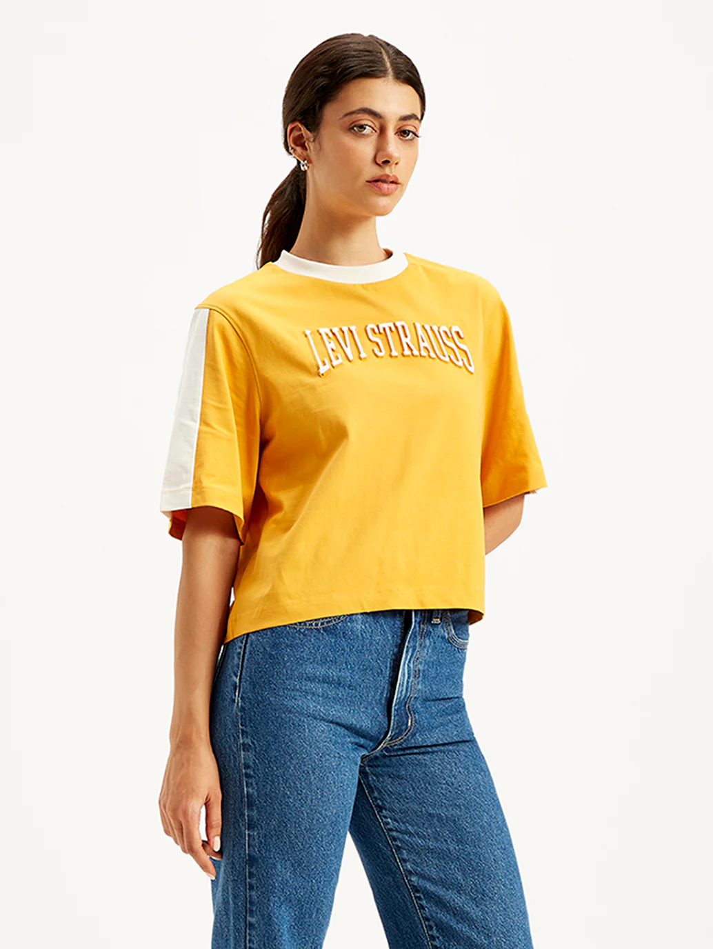 Women's Brand Logo Loose Fit T-Shirt - Image 2