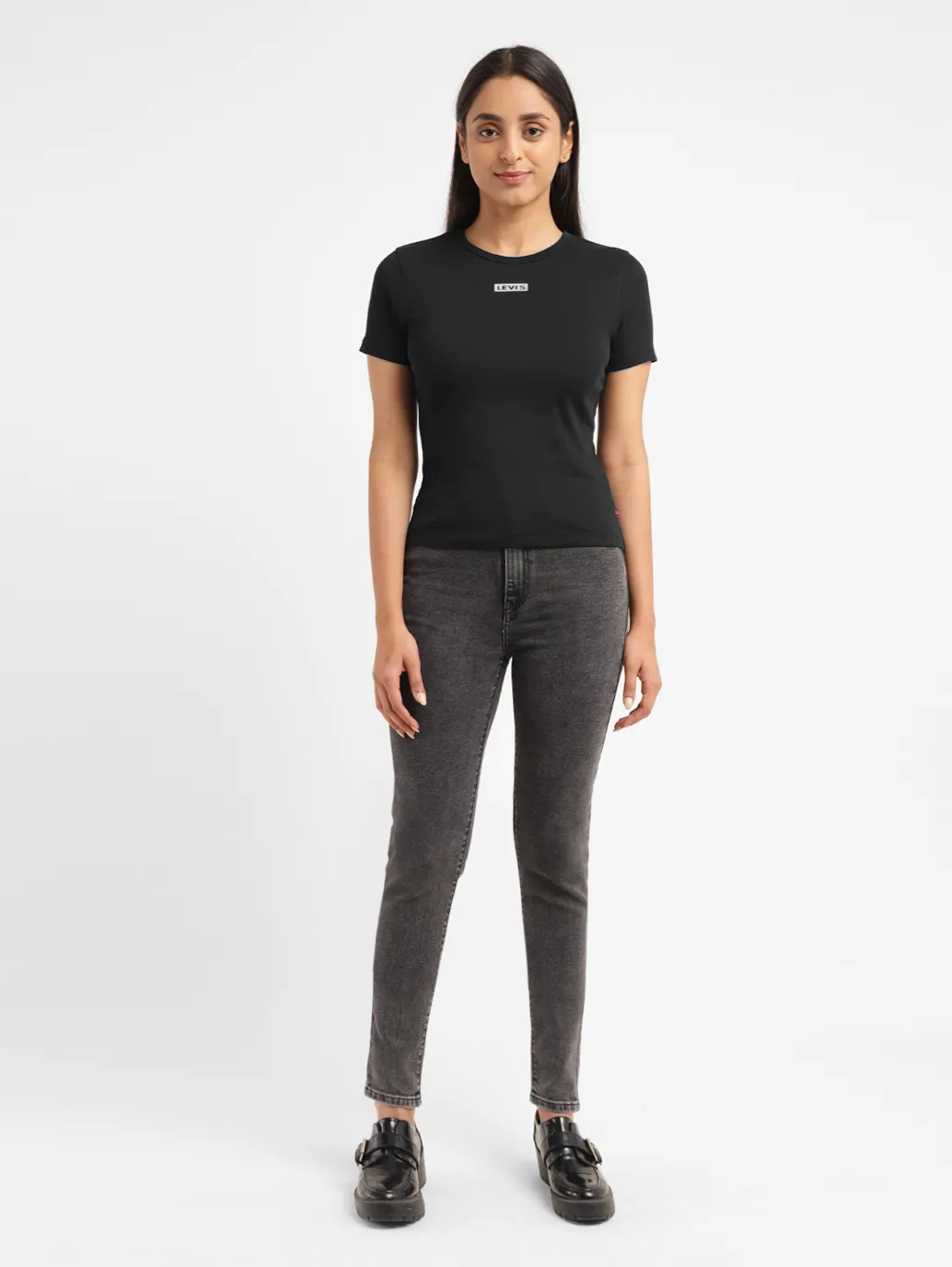 Women's Brand Logo Regular Fit T-shirt - Image 6