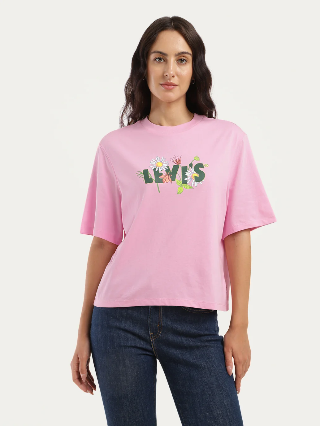 Women's Brand Logo Oversized T-Shirt - Image 2