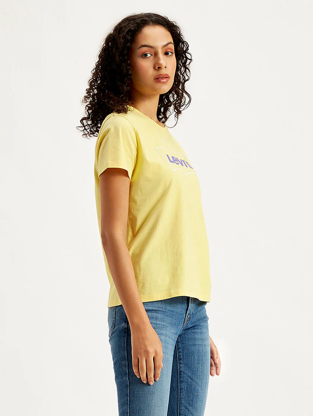 Women's Brand Logo Regular Fit T-Shirt - Image 5