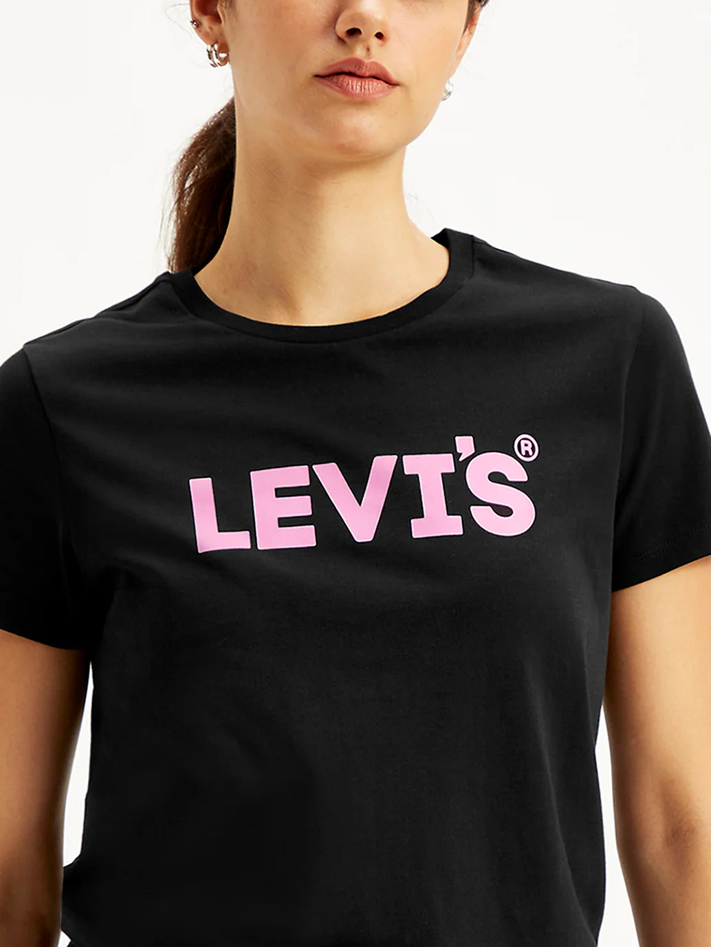 Women's Brand Logo Regular Fit T-Shirt - Image 6