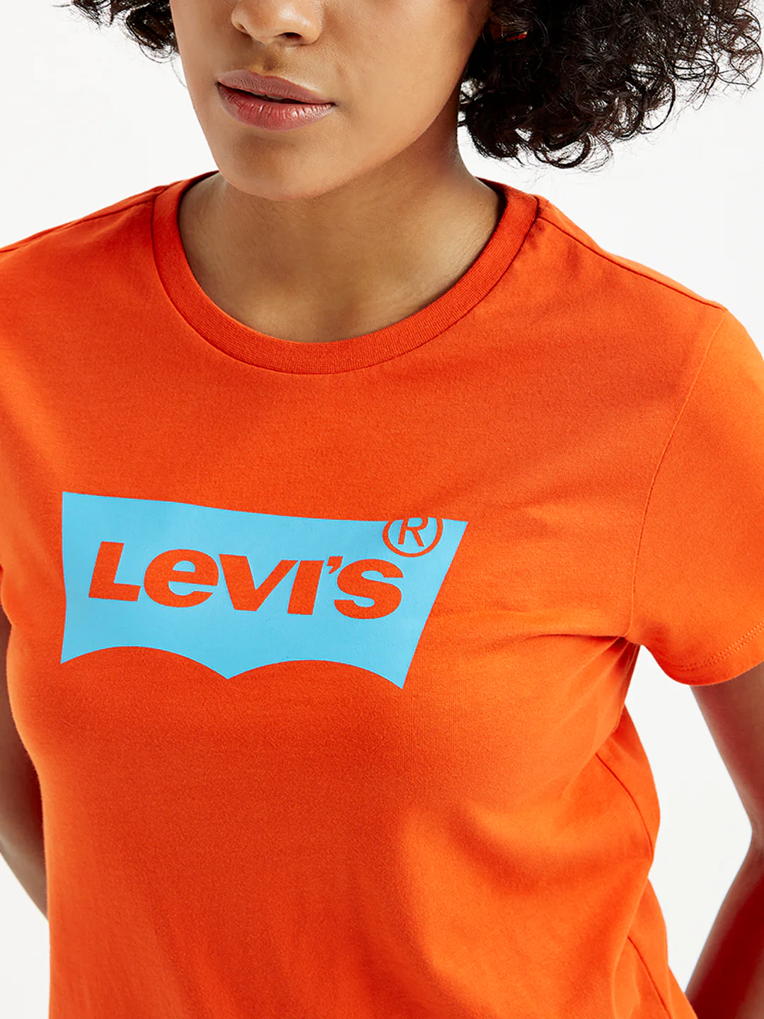 Women's Brand Logo Regular Fit T-Shirt - Image 4