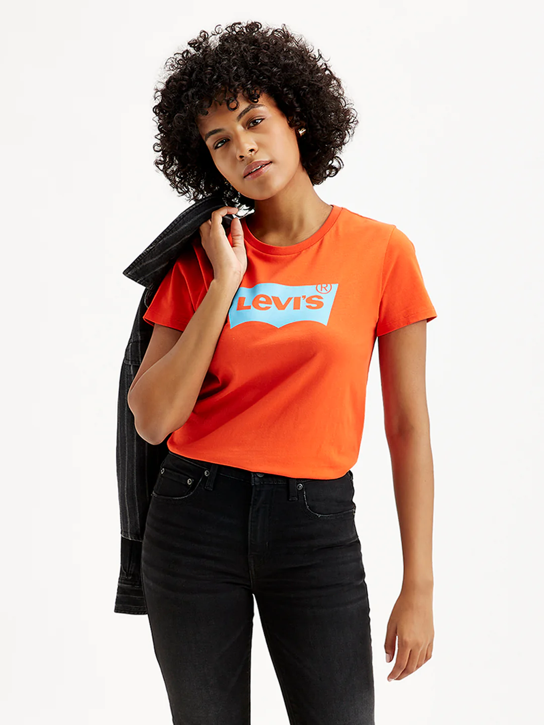Women's Brand Logo Regular Fit T-Shirt - Image 5