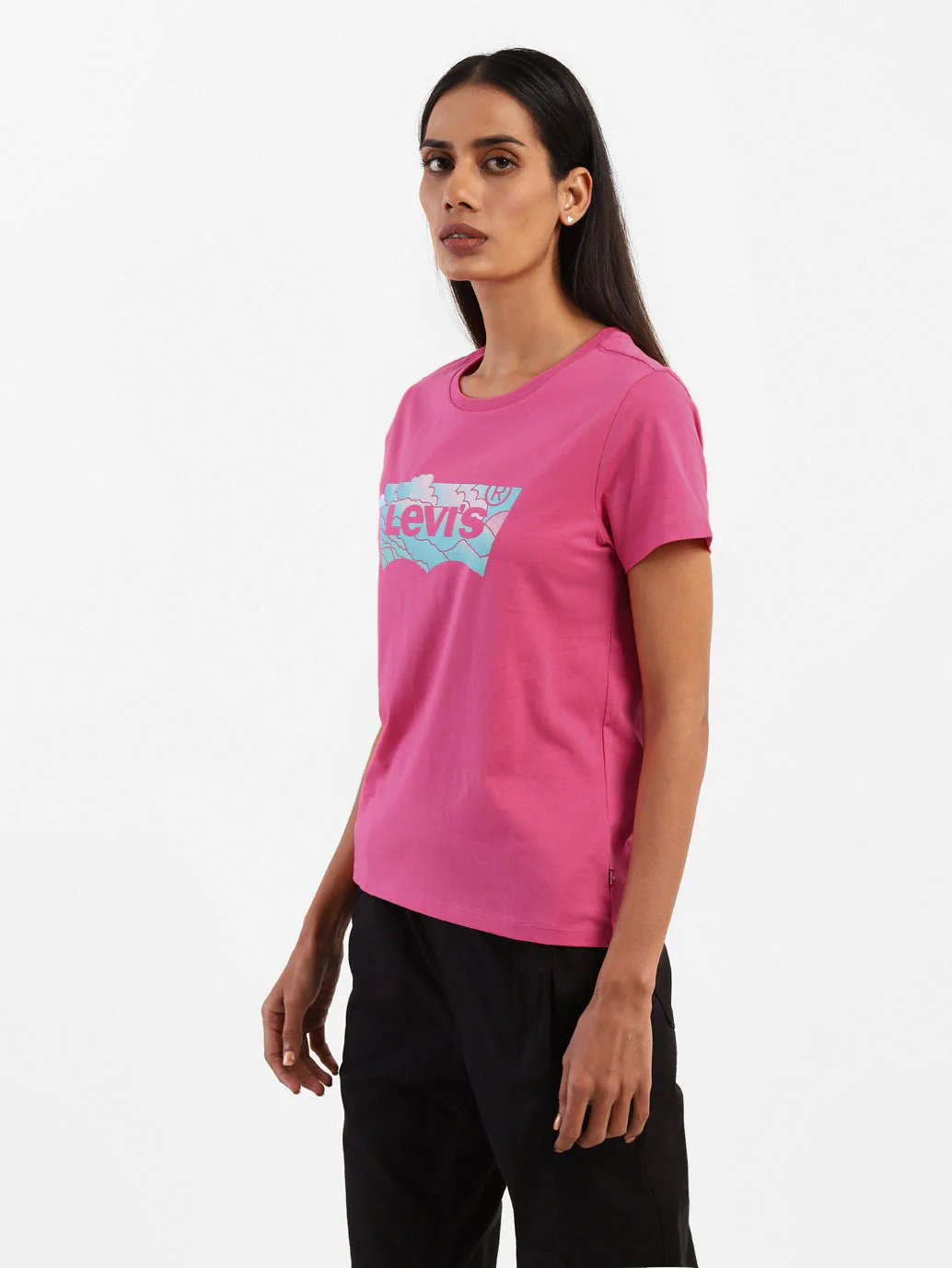 Women's Brand logo Regular Fit T-shirt - Image 3