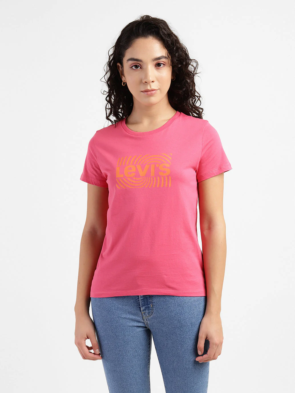 Women's Brand logo Regular Fit T-shirt - Image 2