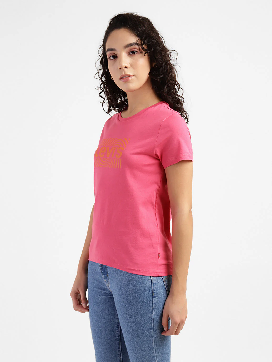 Women's Brand logo Regular Fit T-shirt - Image 4