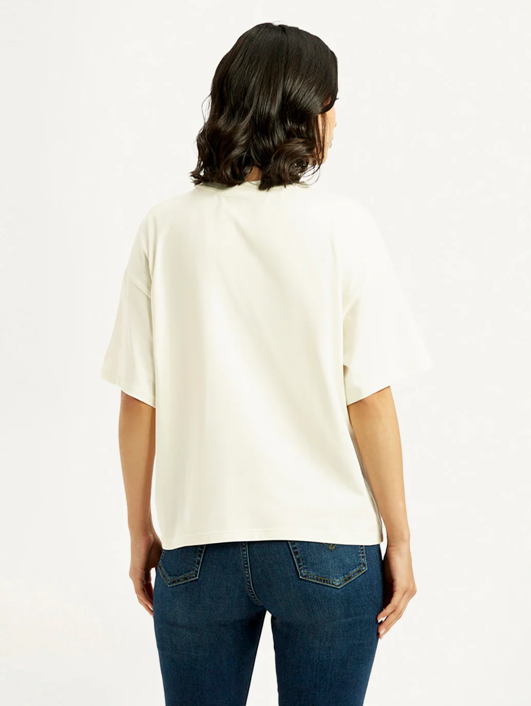 Women's Brand Logo Relaxed Fit T-shirt - Image 3