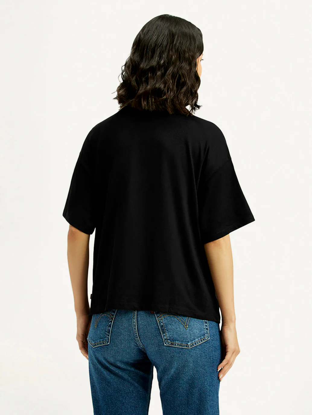 Women's Brand Logo Relaxed Fit T-shirt - Image 3