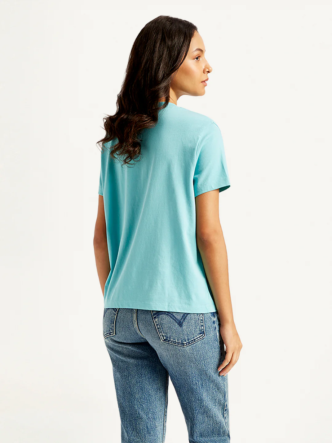 Women's Brand Logo Relaxed Fit T-shirt - Image 3