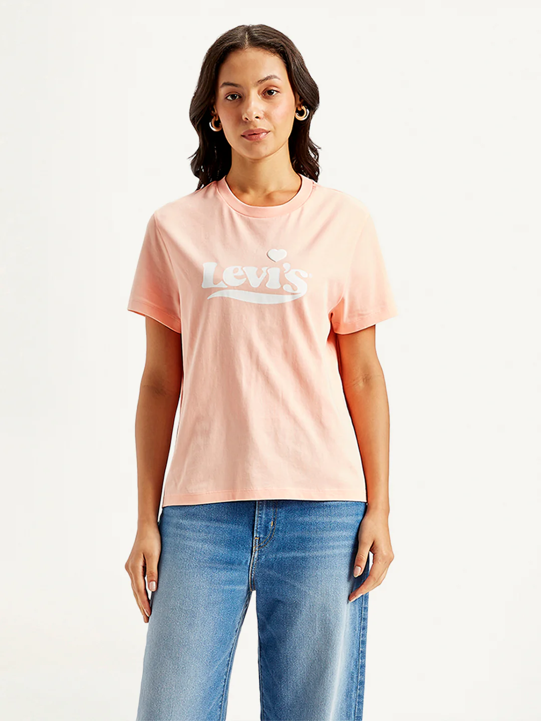 Women's Brand Logo Relaxed Fit T-shirt - Image 2