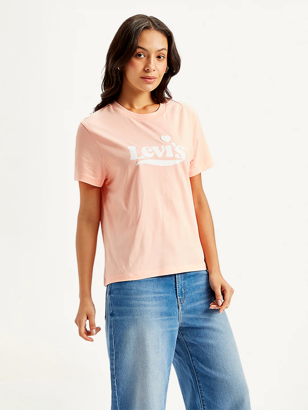 Women's Brand Logo Relaxed Fit T-shirt - Image 4