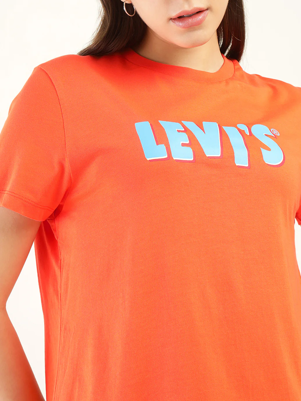 Women's Brand Logo Relaxed Fit T-shirt - Image 4