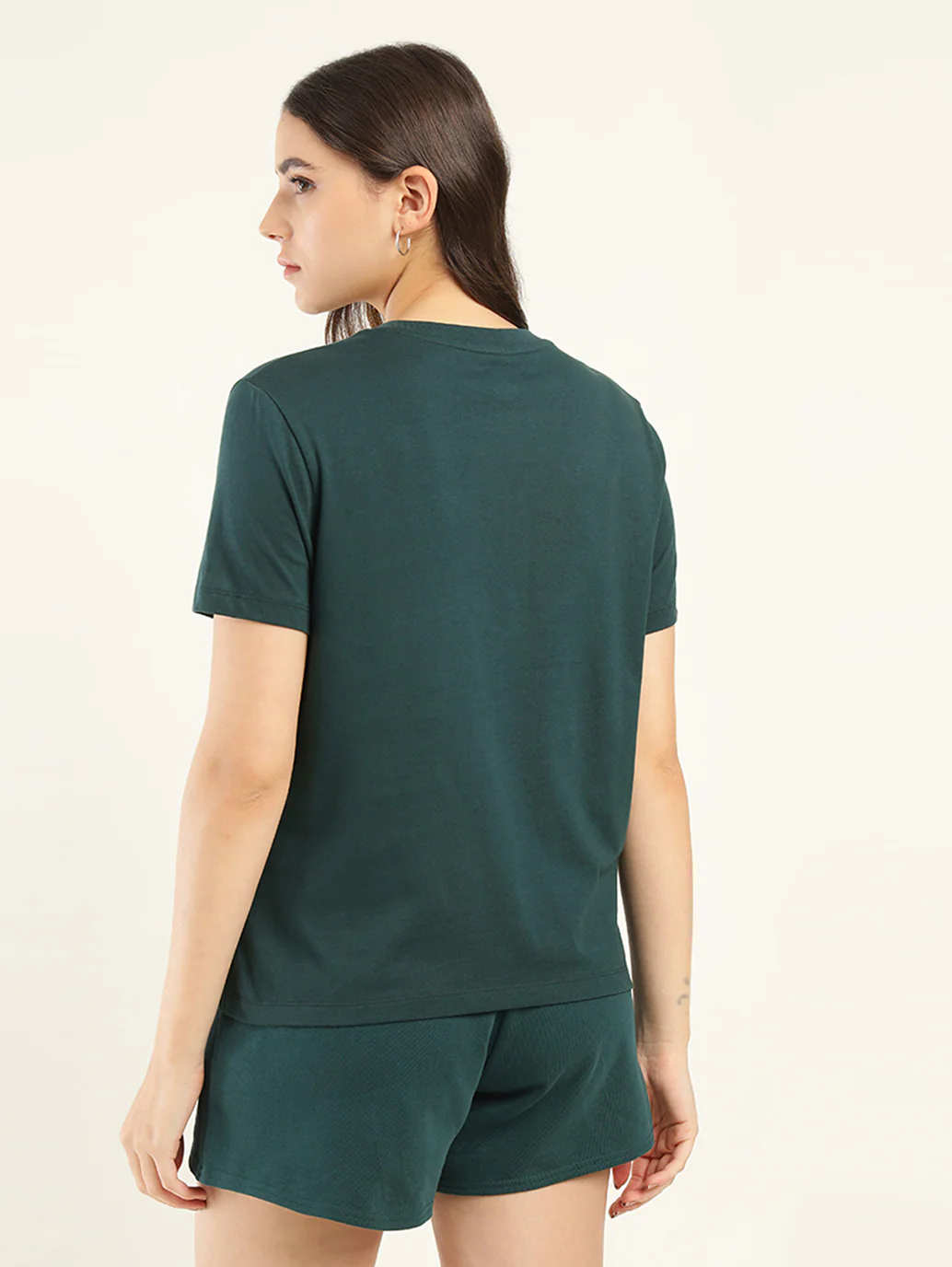 Women's Brand Logo Relaxed Fit T-shirt - Image 2