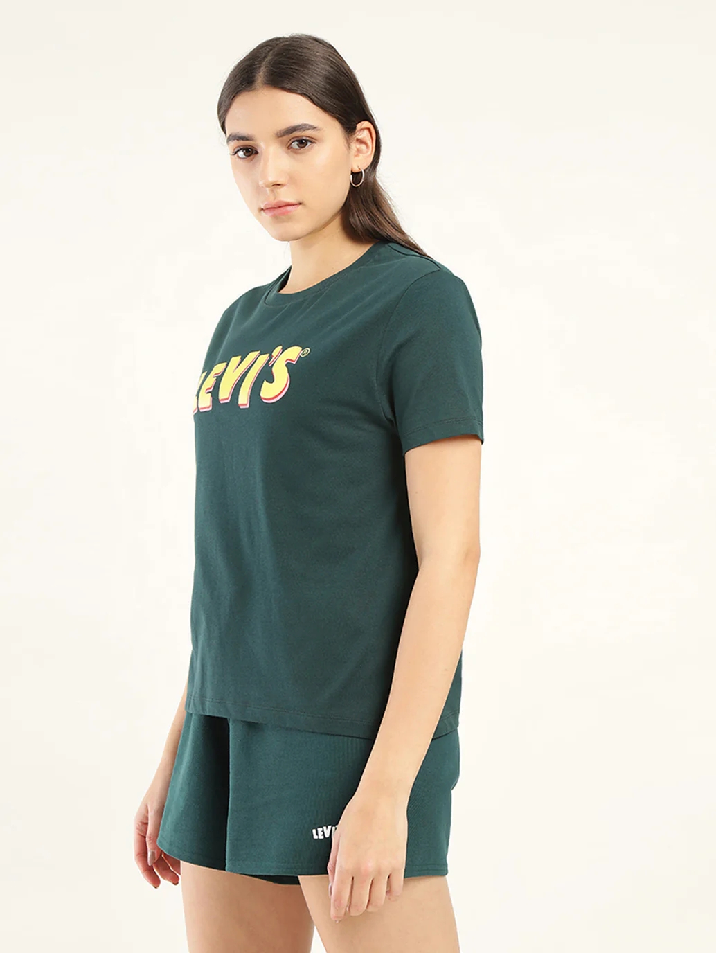 Women's Brand Logo Relaxed Fit T-shirt - Image 5