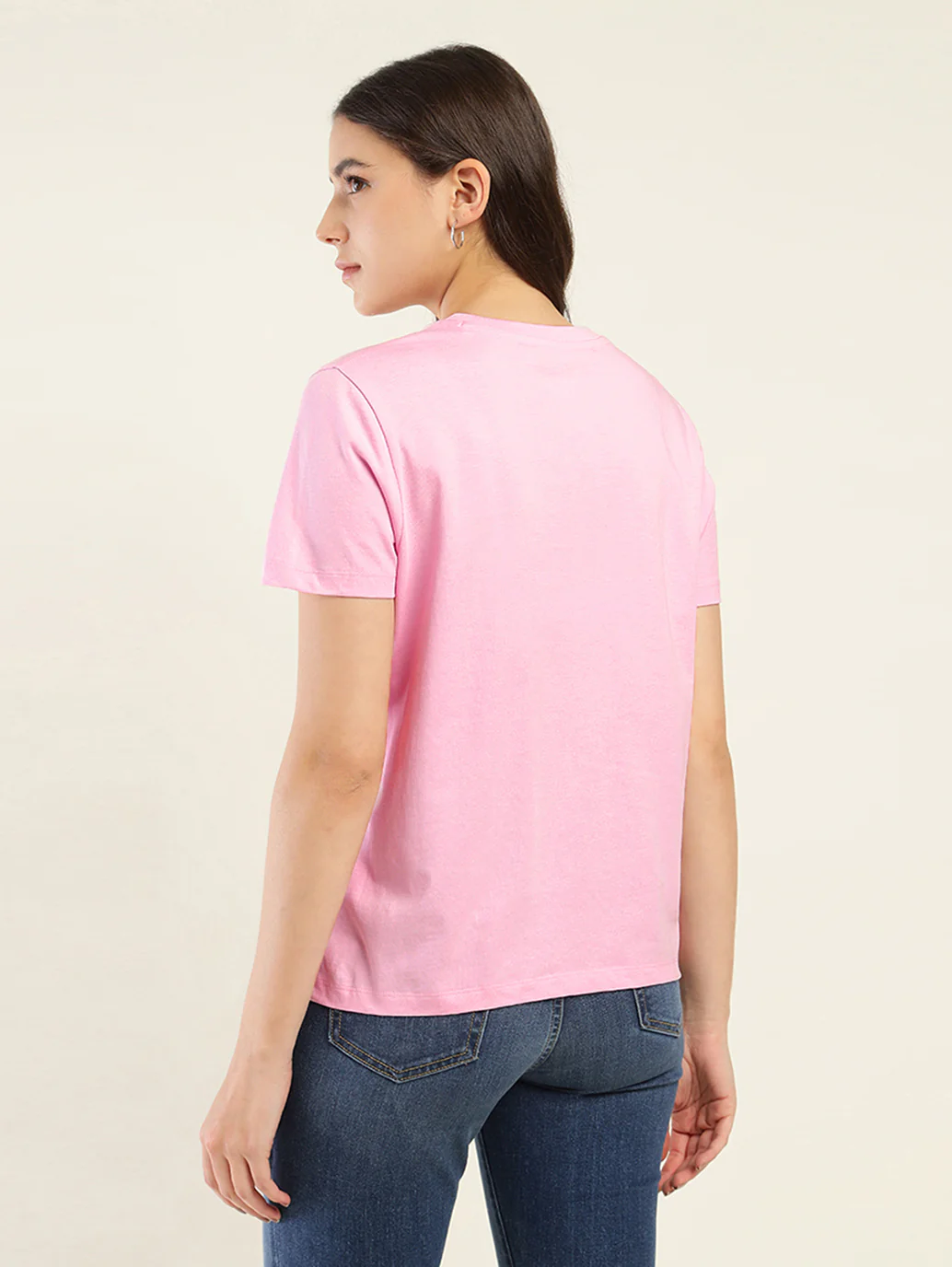 Women's Brand Logo Relaxed Fit T-shirt - Image 2