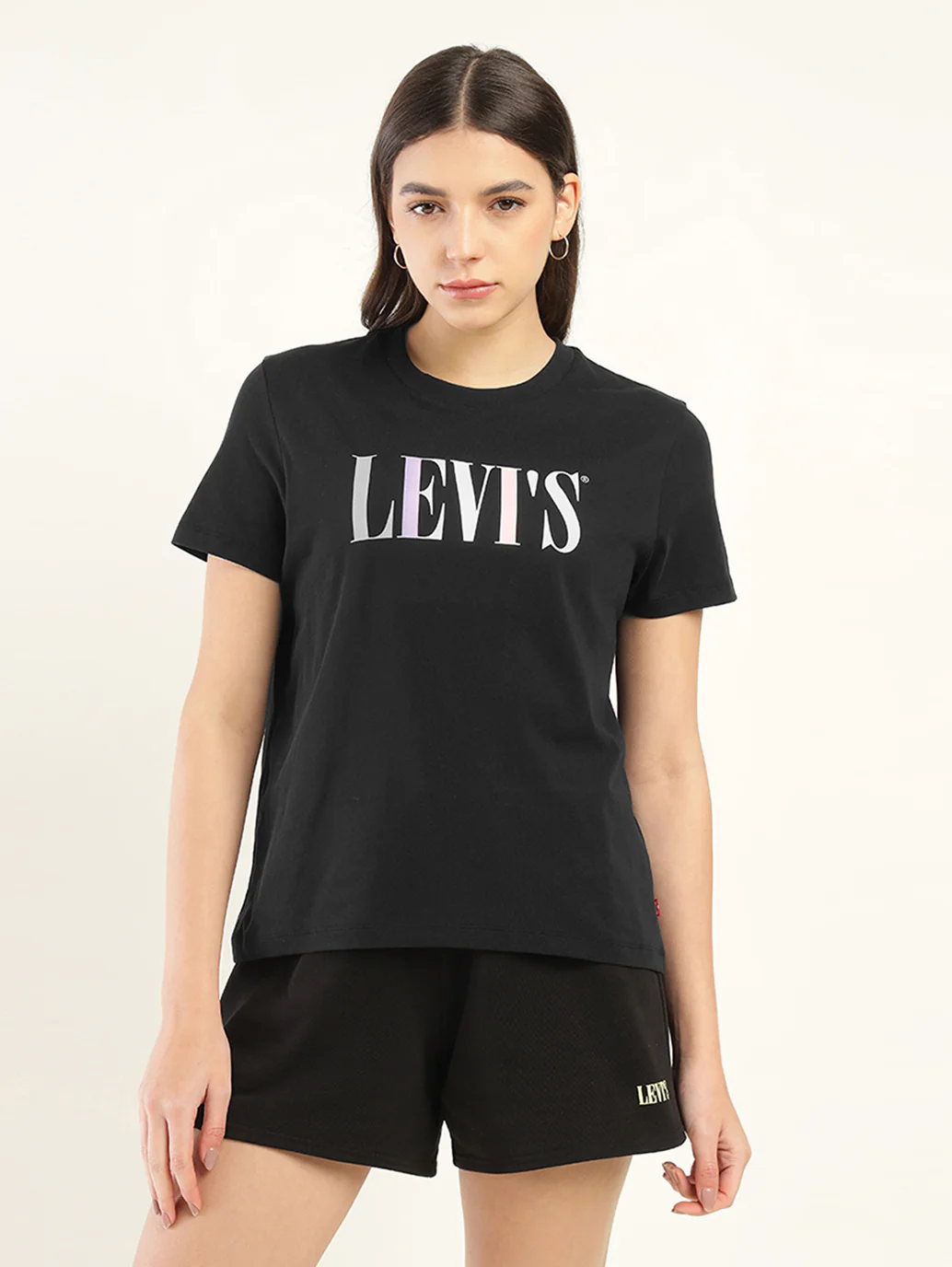 Women's Brand Logo Relaxed Fit T-shirt - Image 2