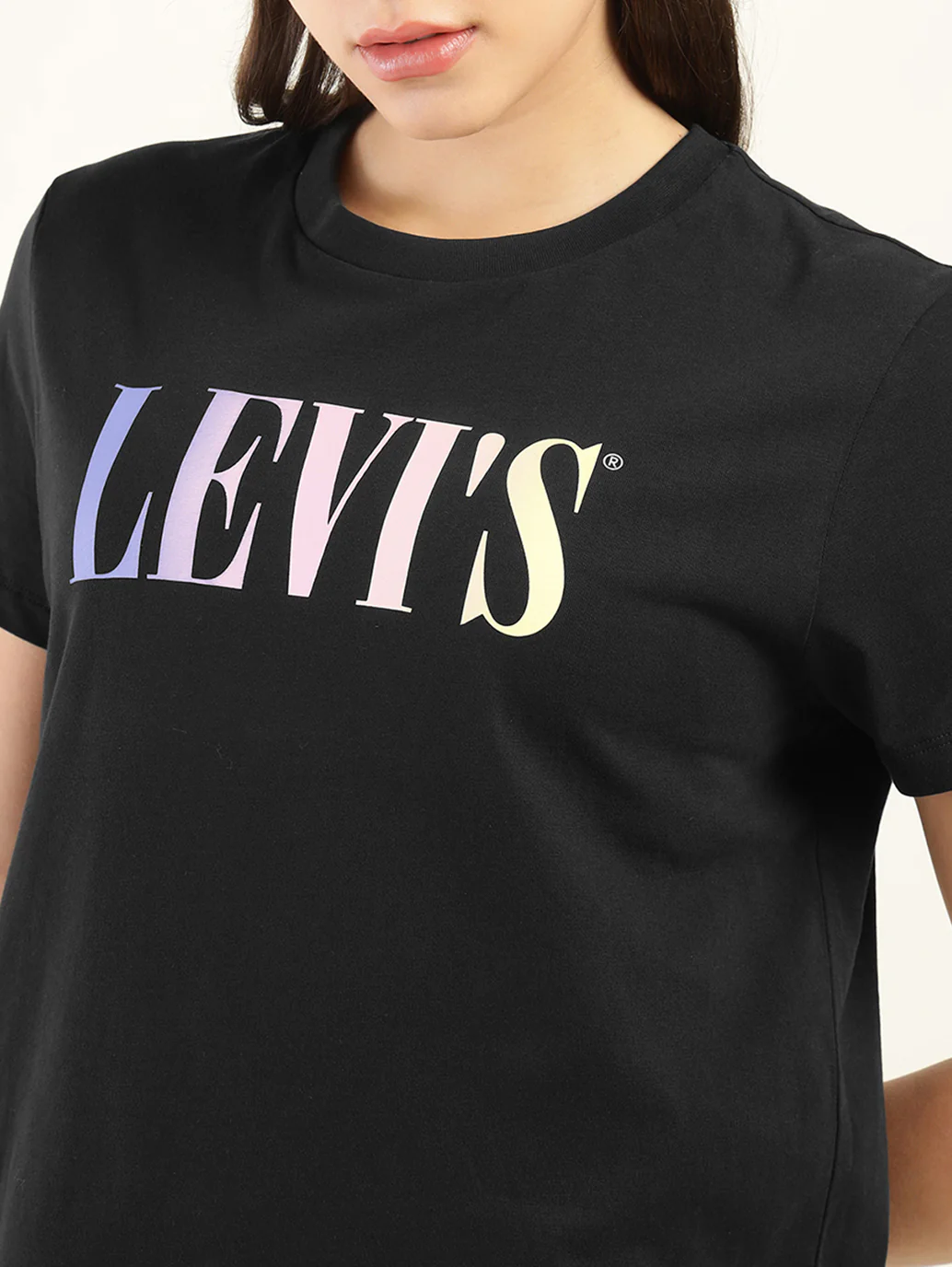 Women's Brand Logo Relaxed Fit T-shirt - Image 4