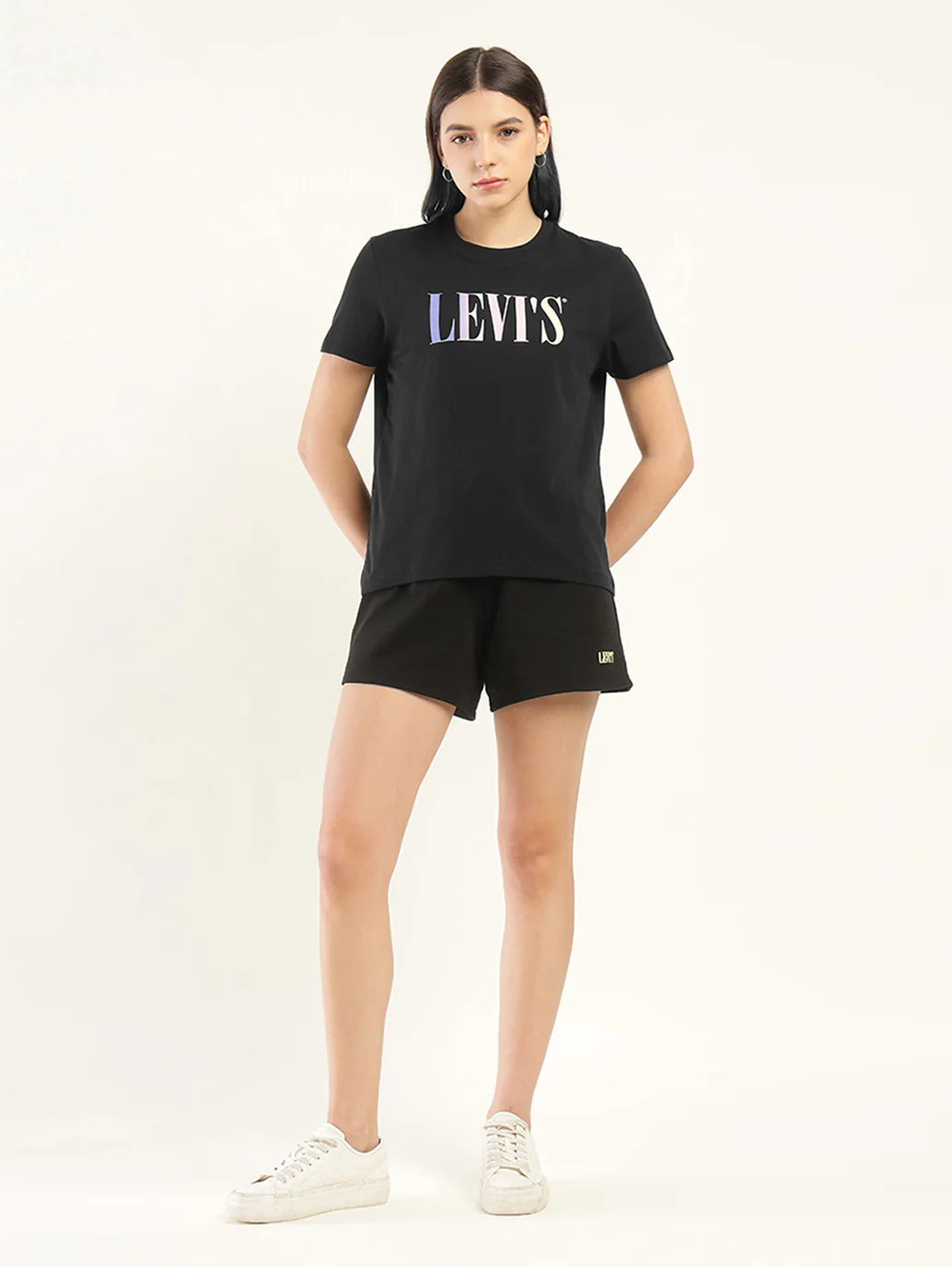 Women's Brand Logo Relaxed Fit T-shirt - Image 6