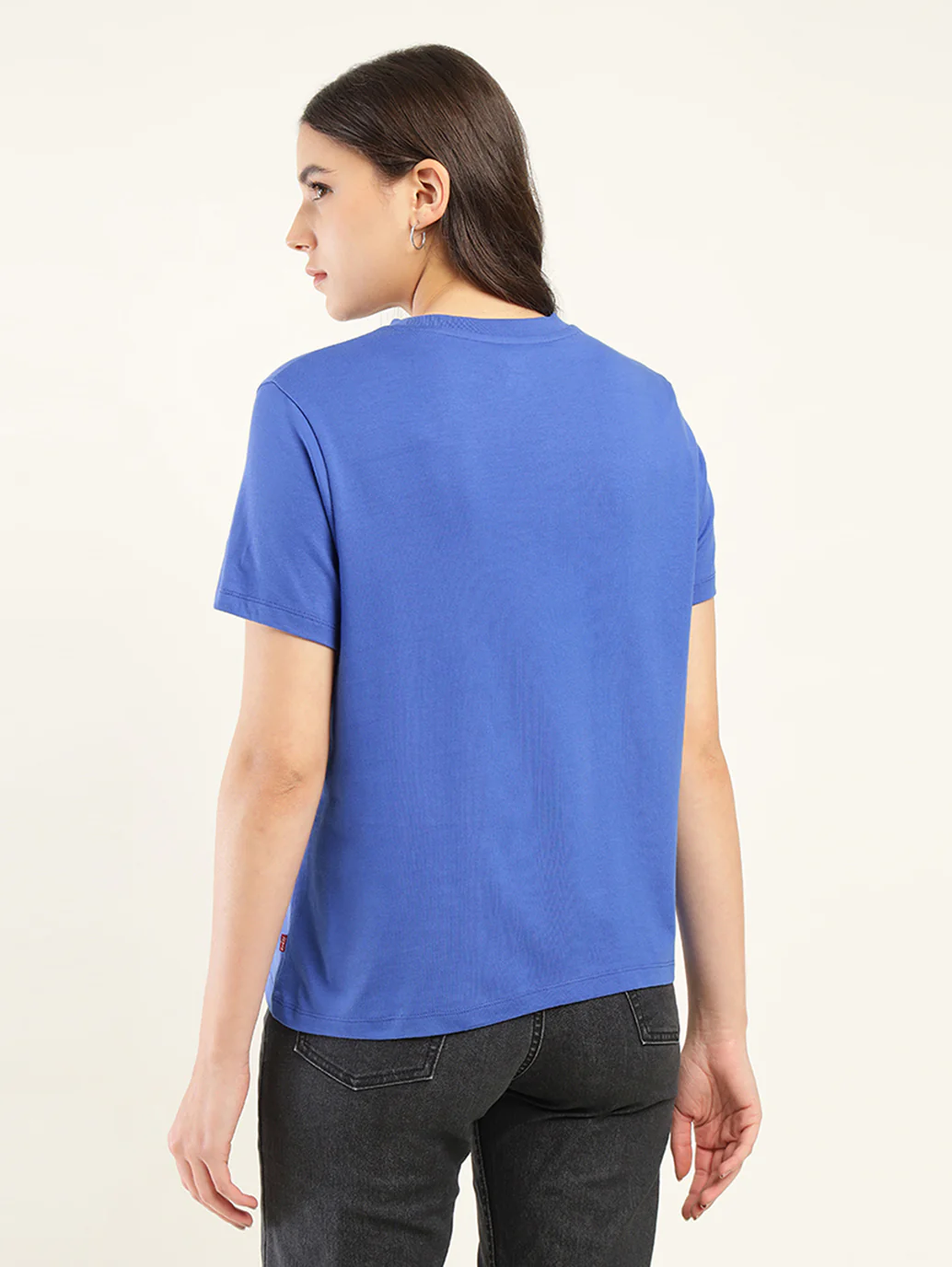 Women's Brand Logo Relaxed Fit T-shirt - Image 3