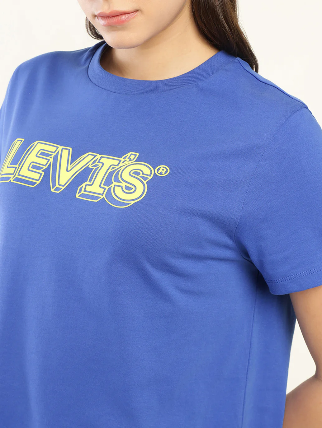 Women's Brand Logo Relaxed Fit T-shirt - Image 4