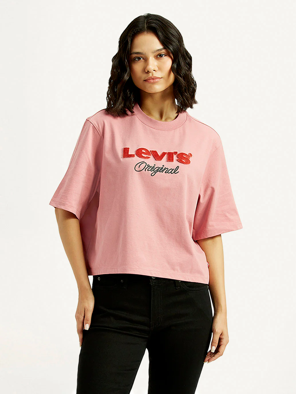 Women's Brand Logo Relaxed Fit T-shirt - Image 2