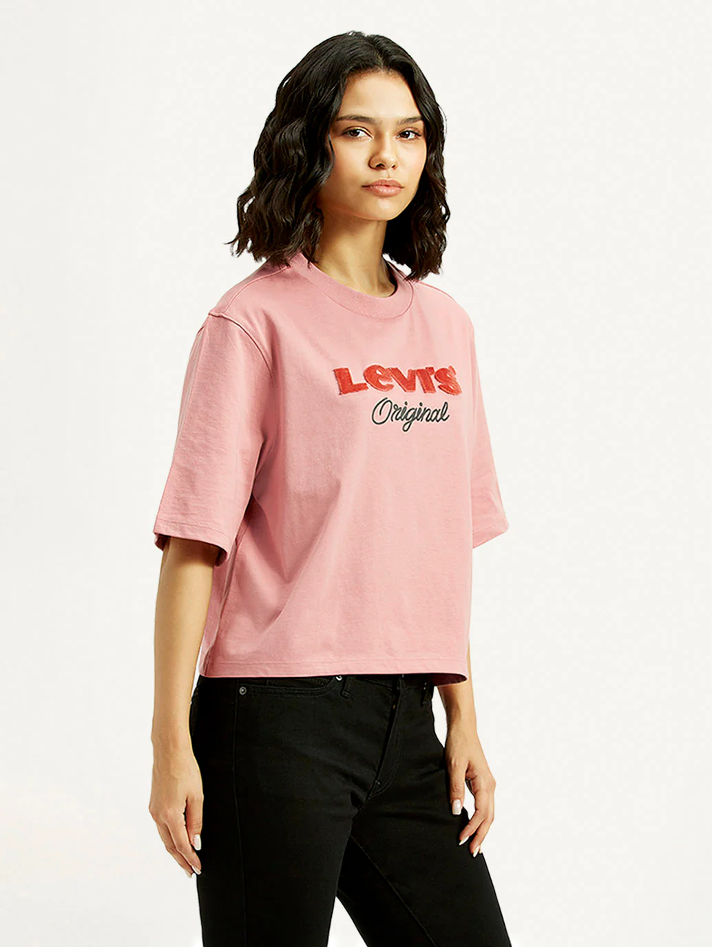 Women's Brand Logo Relaxed Fit T-shirt - Image 5