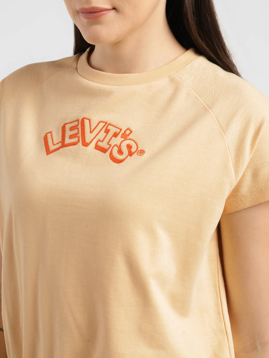 Women's Brand Logo Round Neck Top - Image 7