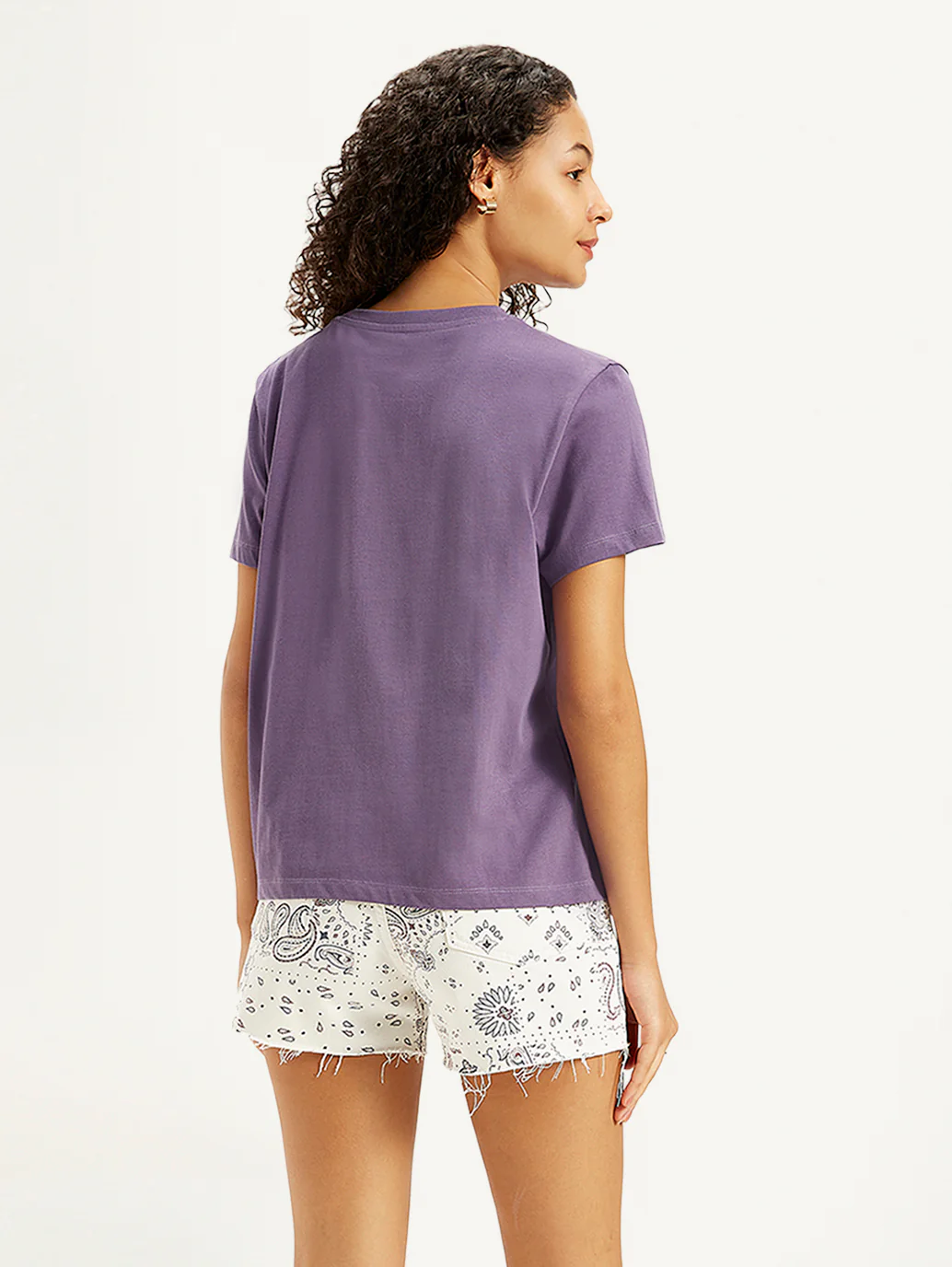 Women's Brand Logo Regular Fit T-Shirt - Image 5