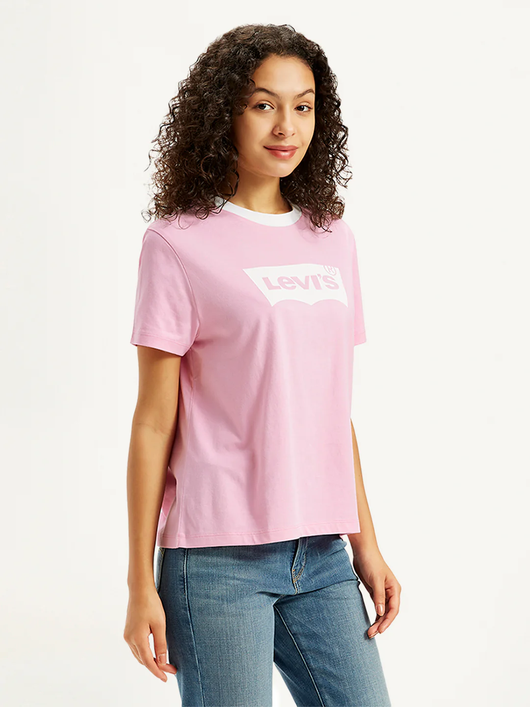 Women's Brand Logo Regular Fit T-Shirt - Image 3