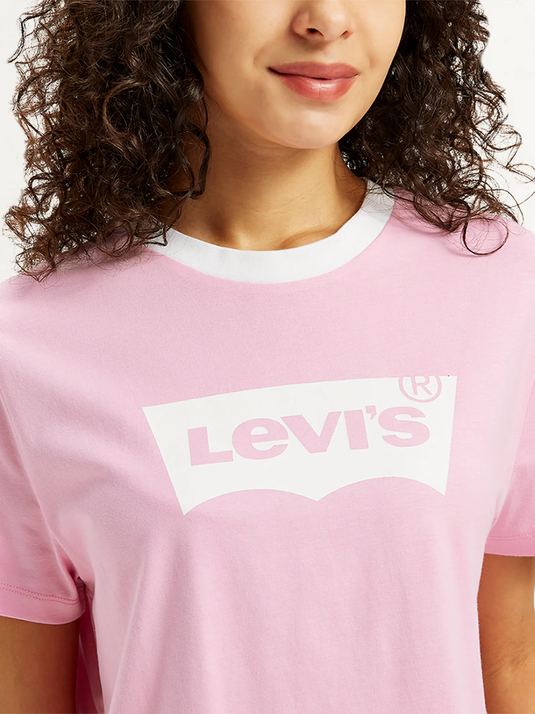 Women's Brand Logo Regular Fit T-Shirt - Image 4
