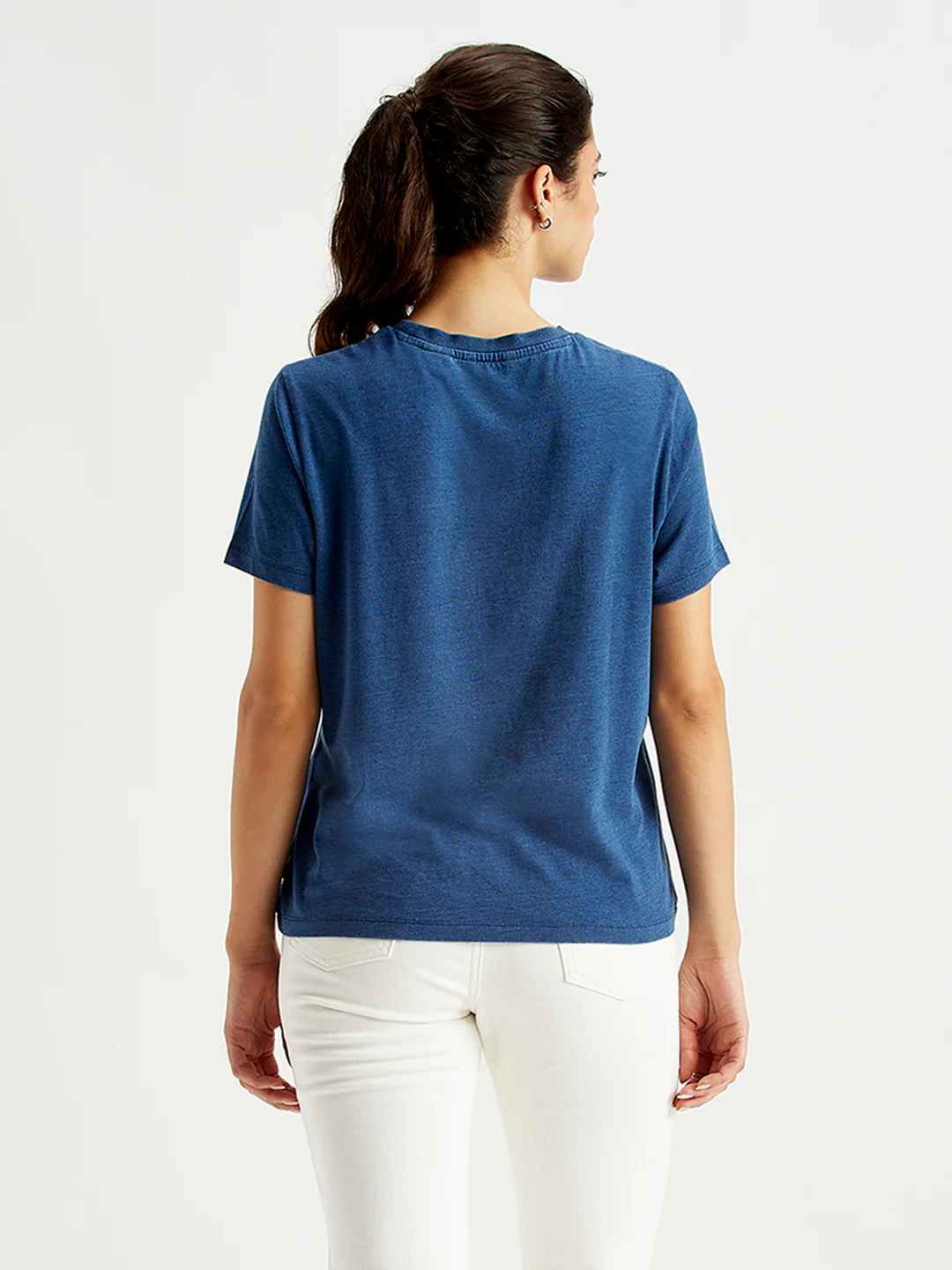 Women's Brand Logo Regular Fit T-Shirt - Image 2