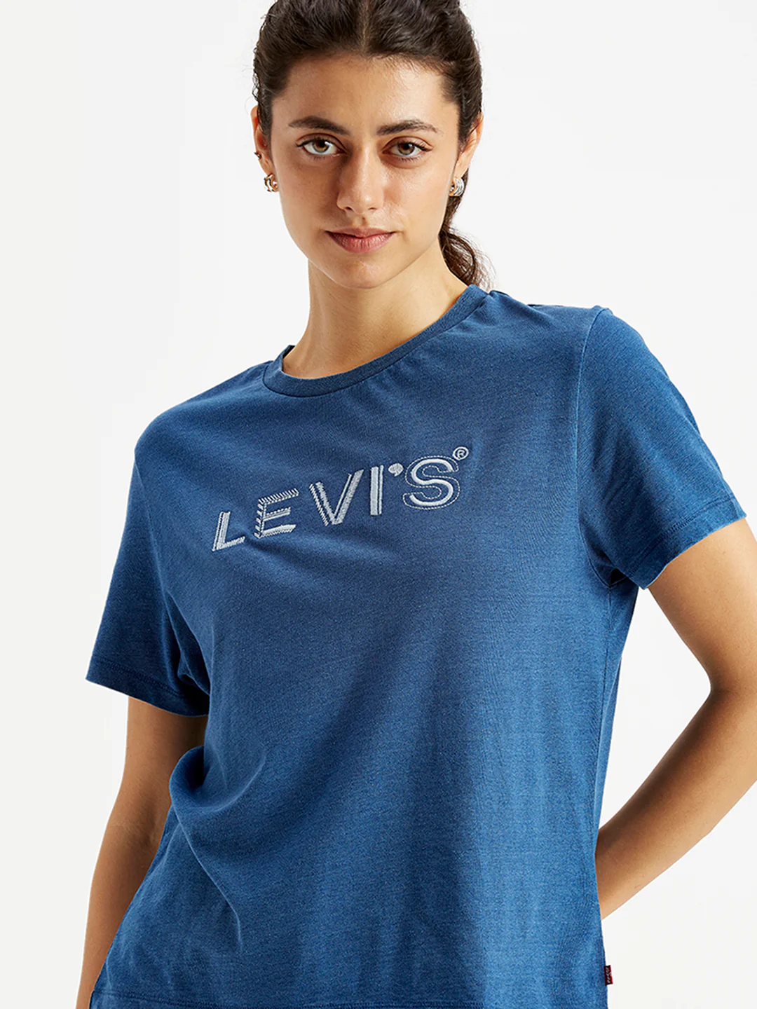 Women's Brand Logo Regular Fit T-Shirt - Image 4