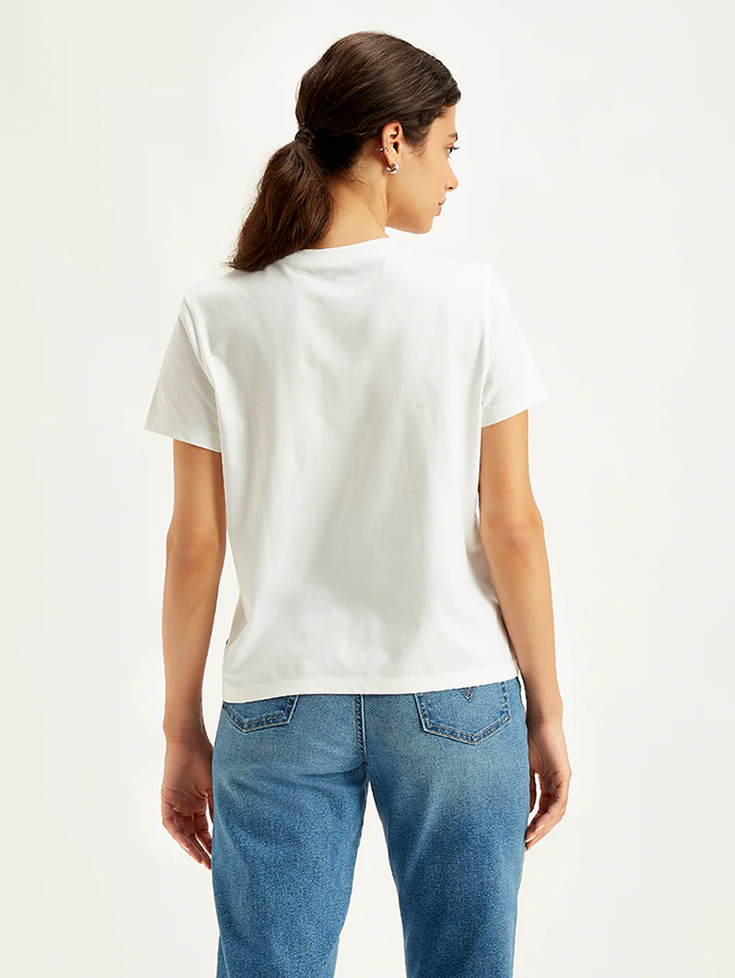 Women's Brand Logo Regular Fit T-Shirt - Image 5